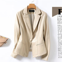 Women's Short Short Korean-style Slim-fit Jacket