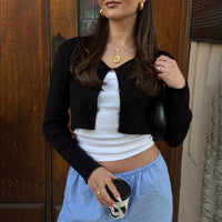 European And American Women's Clothing Fashion Sexy Long-sleeved Top